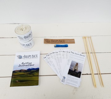 LEARN TO KNIT TWIN KIT